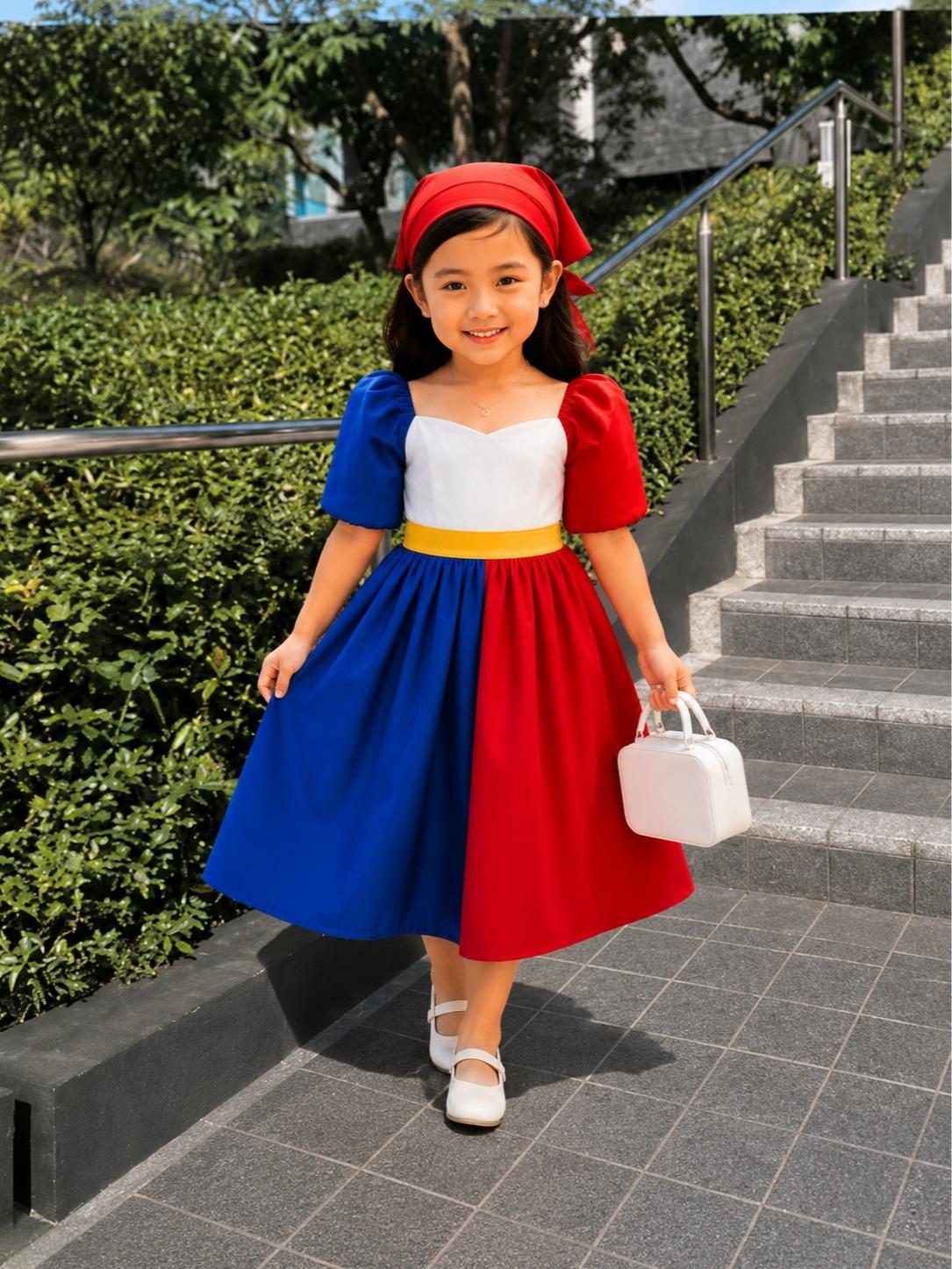 XDM Kids Filipiniana Dress & Matching Boys Filipino Coordinates | Premium Collection | Perfect for Buwan ng Wika, School Programs & Cultural Events