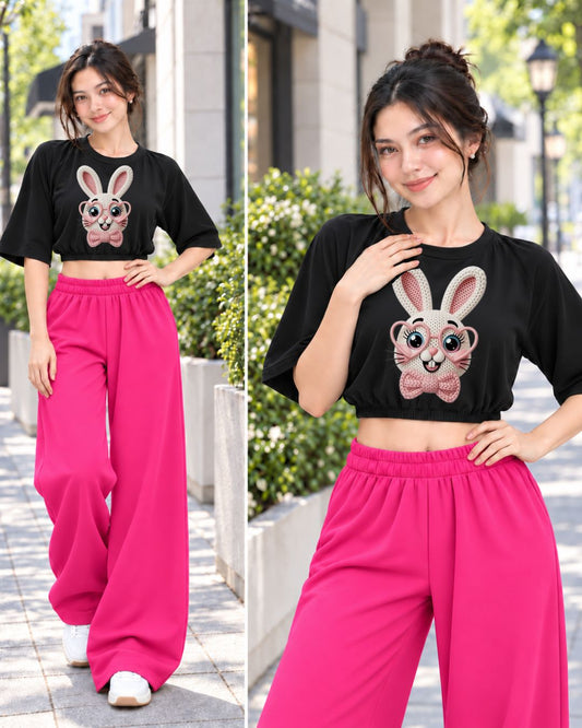 XDM-COMFY & STYLISH COTTON SPANDEX TERNO — PLAIN AND PRINTED |  SMALL-LARGE