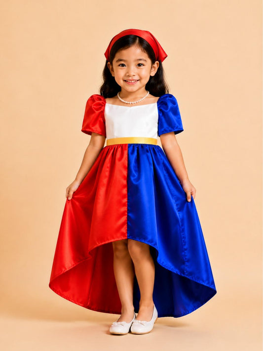 XDM Kids Filipiniana Dress & Matching Boys Filipino Coordinates | Premium Collection | Perfect for Buwan ng Wika, School Programs & Cultural Events