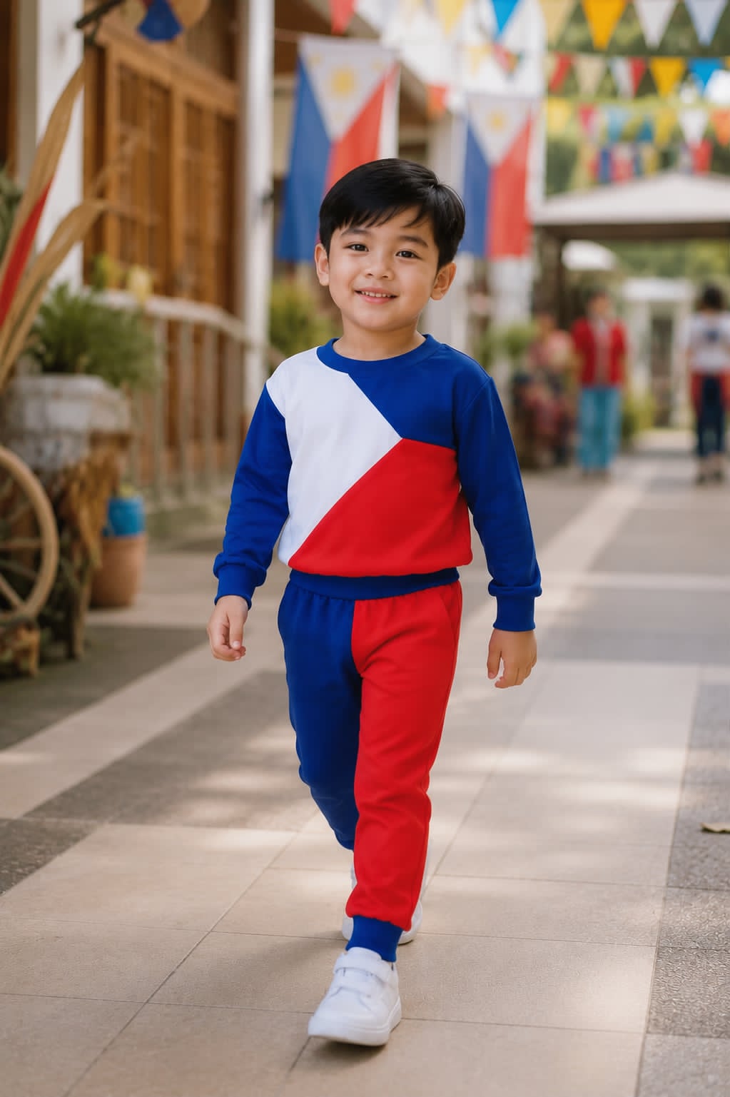 XDM-KIDS FILIPINO INSPIRED TERNO SET | Yonex Fabric | Buwan ng Wika & School Events Outfit | Ages 3-5 Years Old