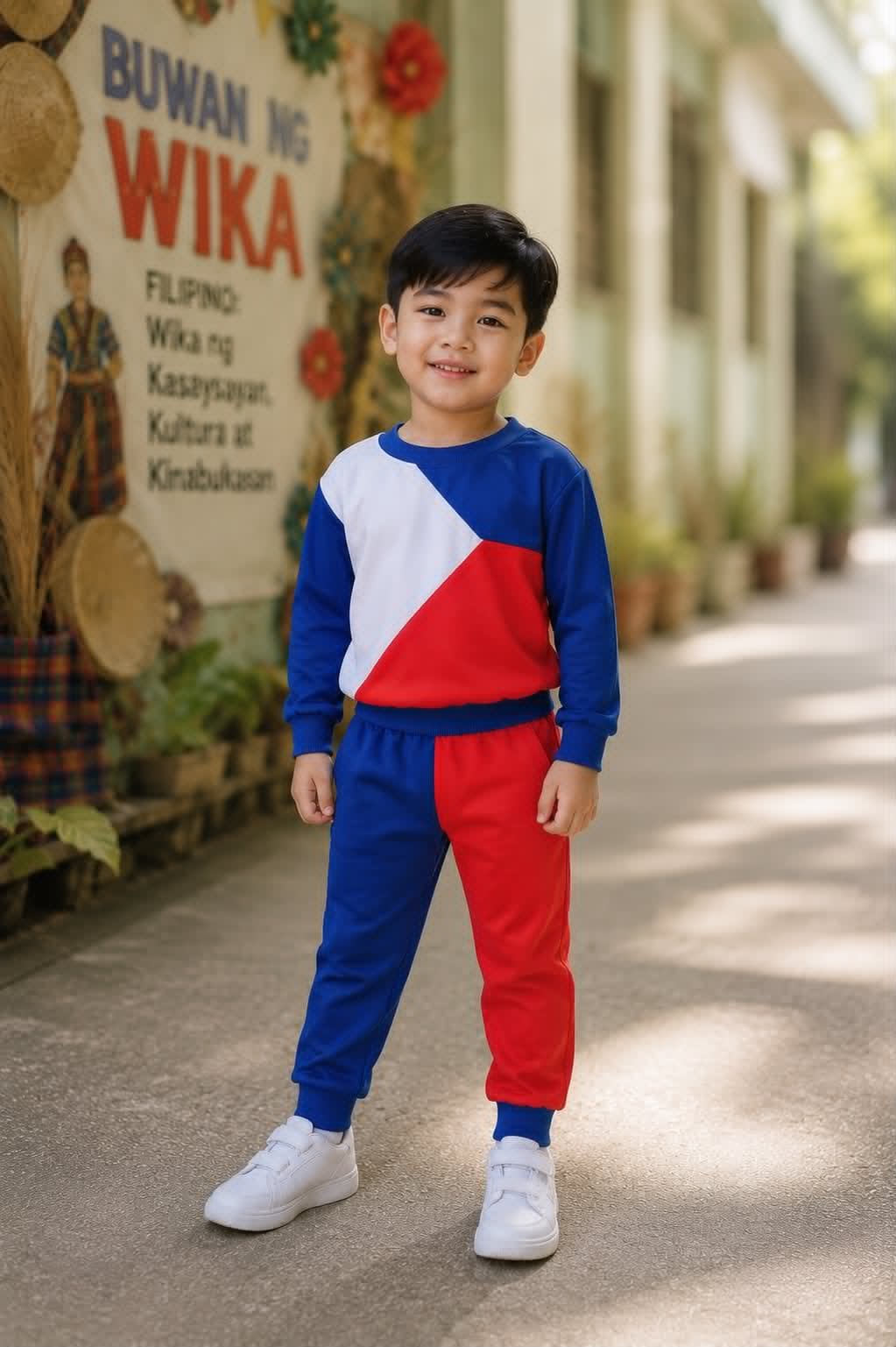 XDM-KIDS FILIPINO INSPIRED TERNO SET | Yonex Fabric | Buwan ng Wika & School Events Outfit | Ages 3-5 Years Old
