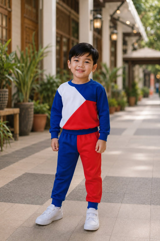 XDM-KIDS FILIPINO INSPIRED TERNO SET | Yonex Fabric | Buwan ng Wika & School Events Outfit | Ages 3-5 Years Old