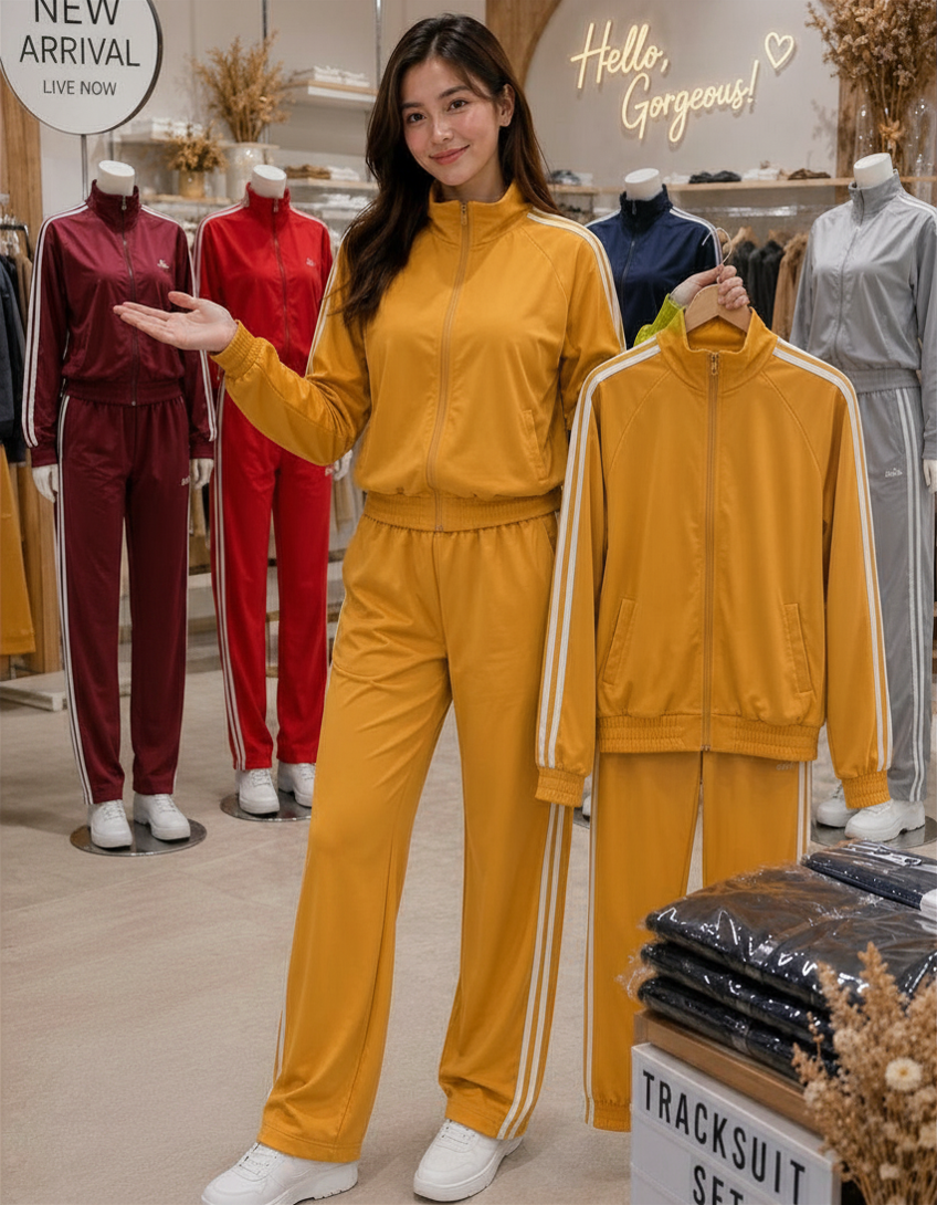 XDM-UNISEX Yonex Tracksuit Set | Premium Jacket + Pants Terno