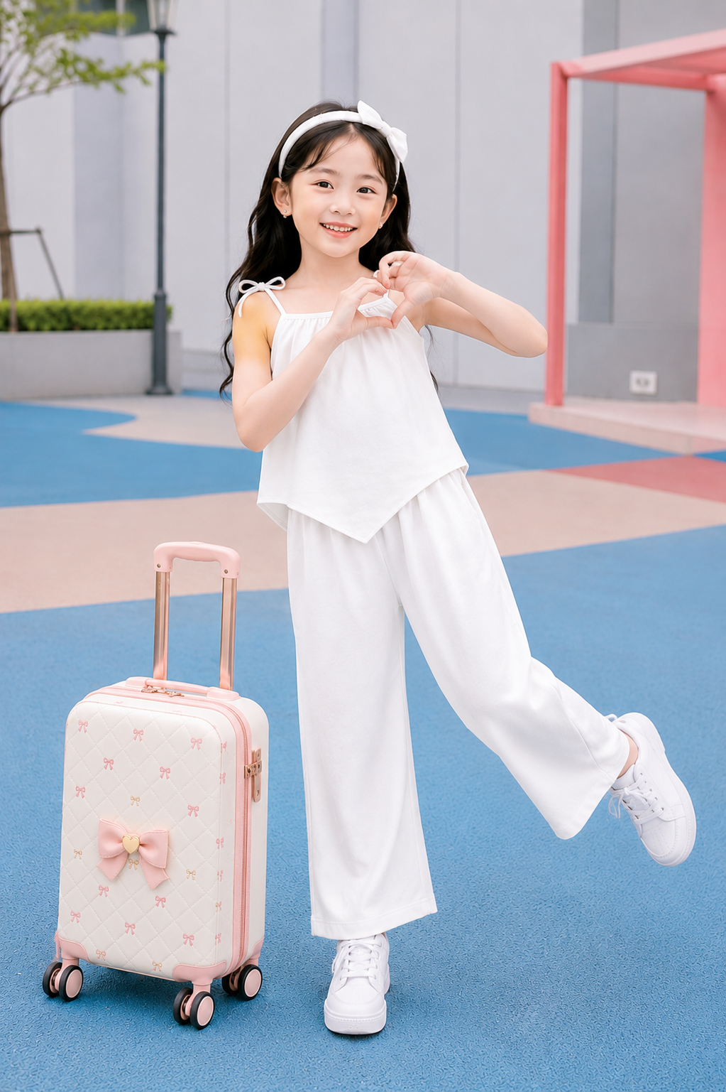 XDM - Best Seller Cotton Linen Terno Set for Kids
