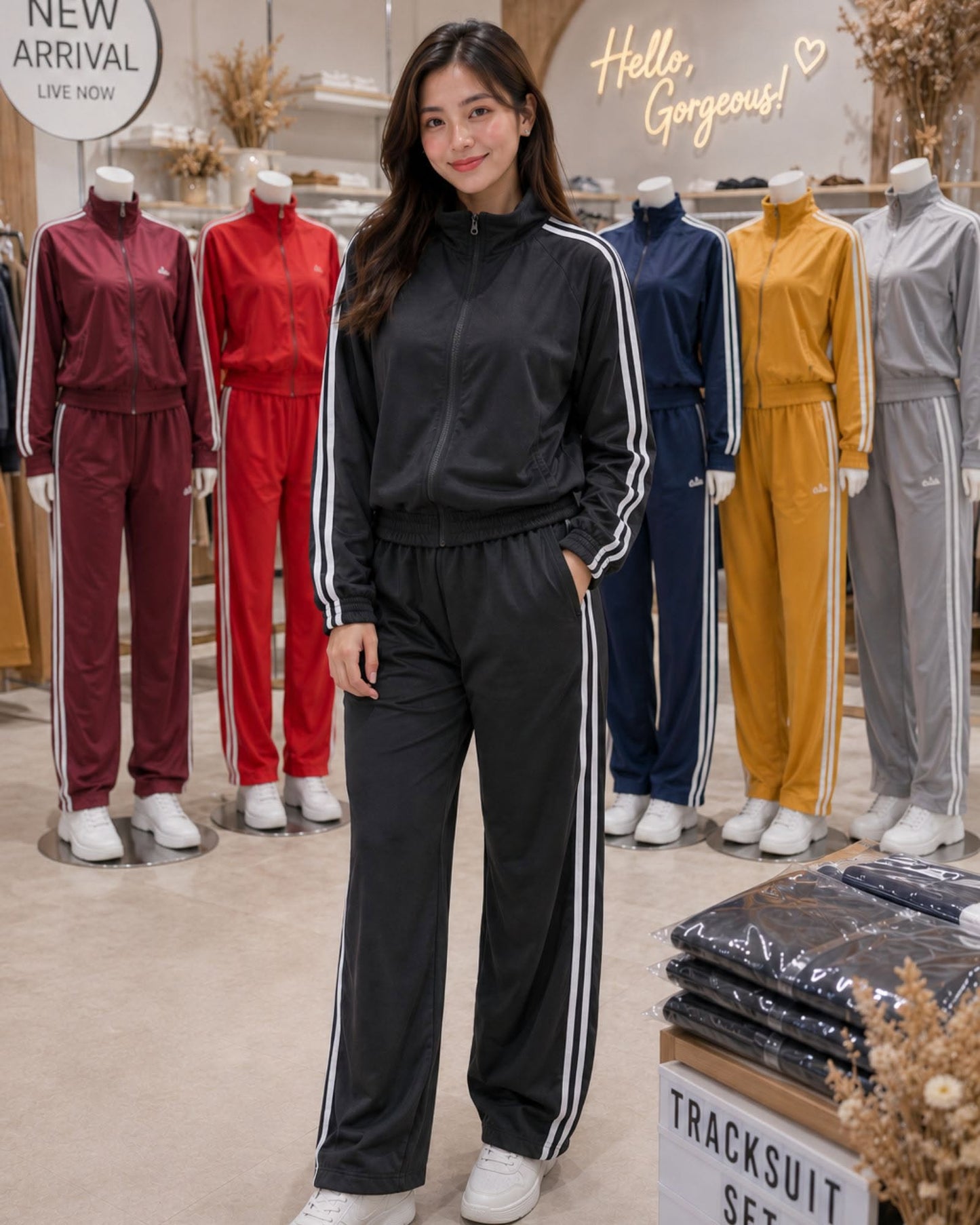 XDM-UNISEX Yonex Tracksuit Set | Premium Jacket + Pants Terno