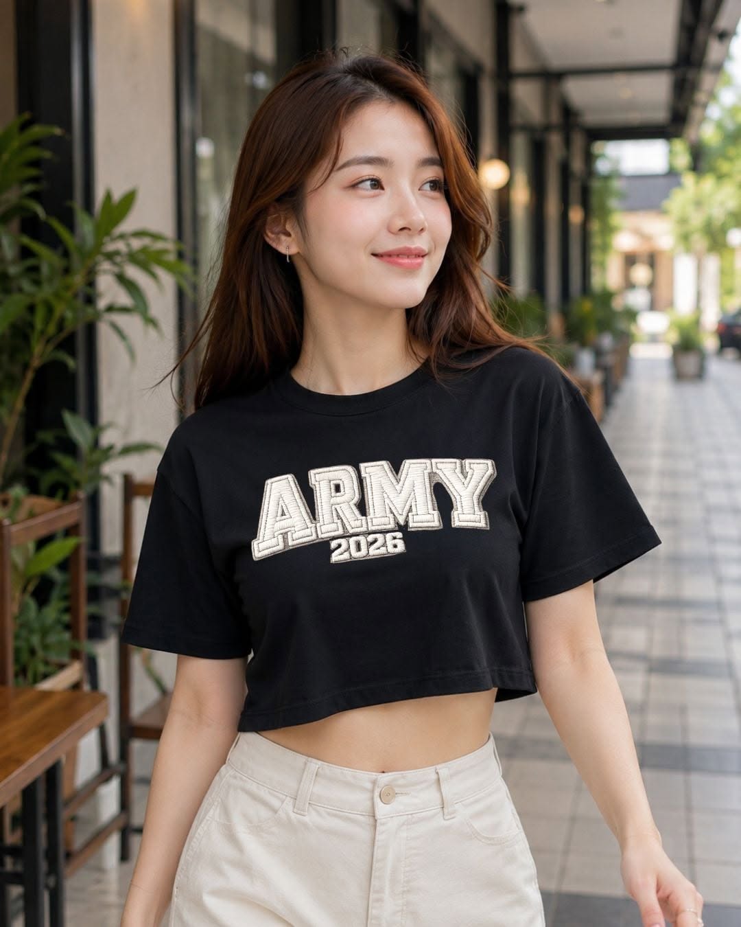 XDM-Premium Thick Cotton Cropped Tee – Soft, Comfy & Trendy Everyday Wear