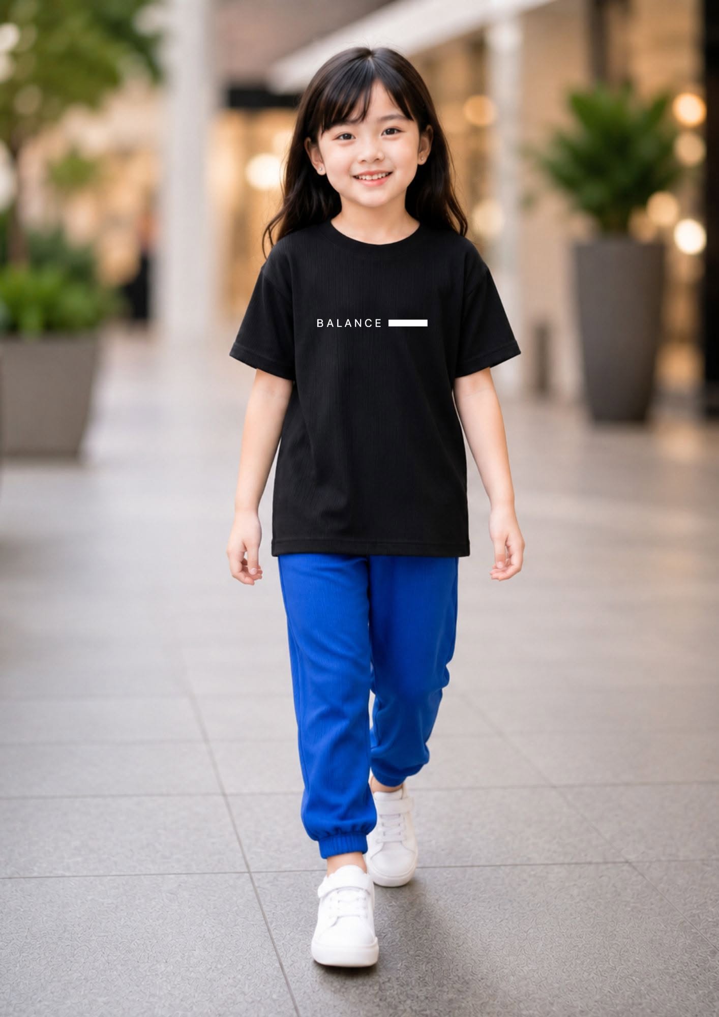 XDM-Kids Ribbed Cotton Knitted Terno Set | Soft Stretch Co-Ord Outfit with Ankle Cuffs | Best Fit for 5-8 Years Old