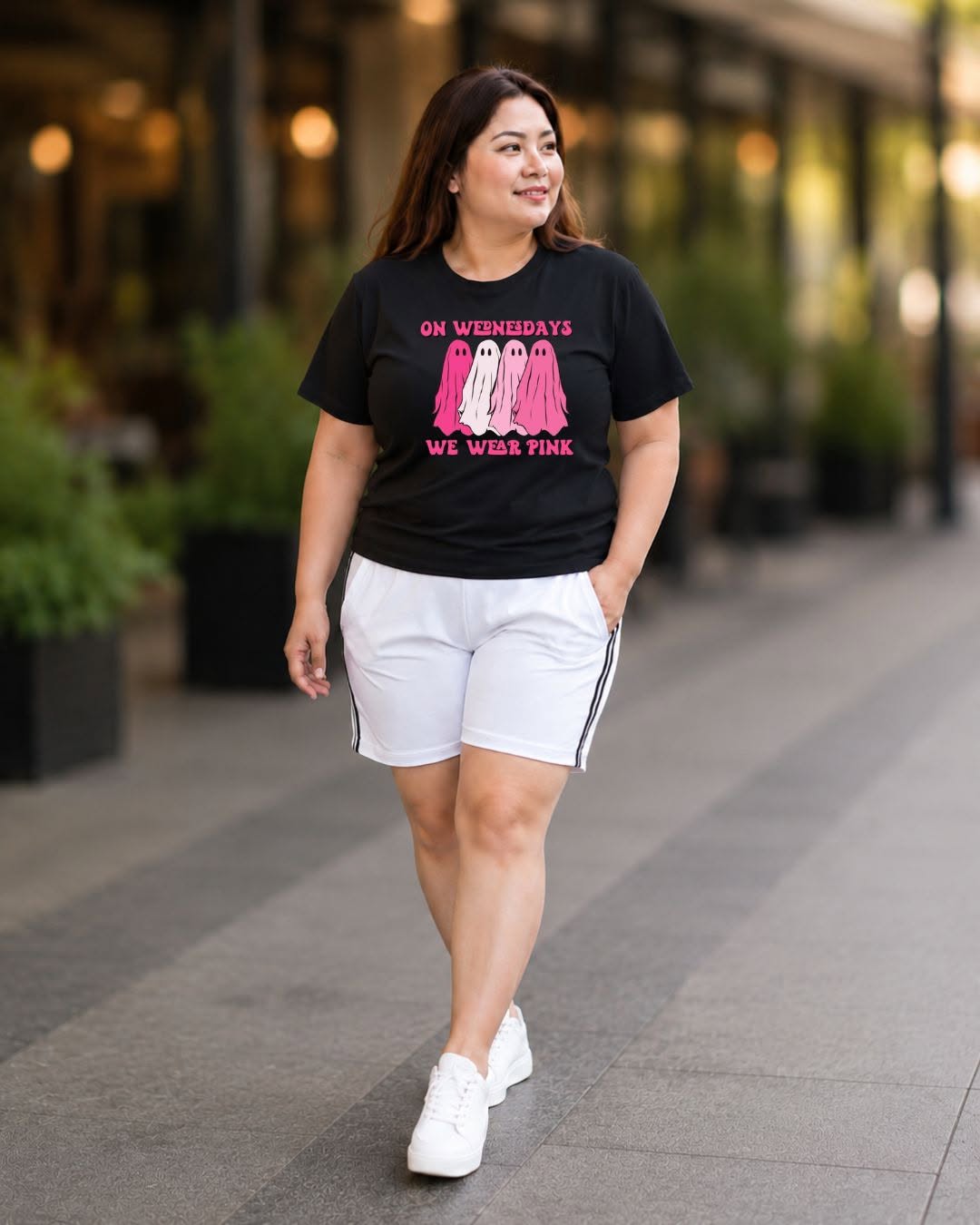 XDM-Korean-Inspired Plus Size Terno Set | Stretch Cotton Spandex Shirt + Premium Yonex Shorts
