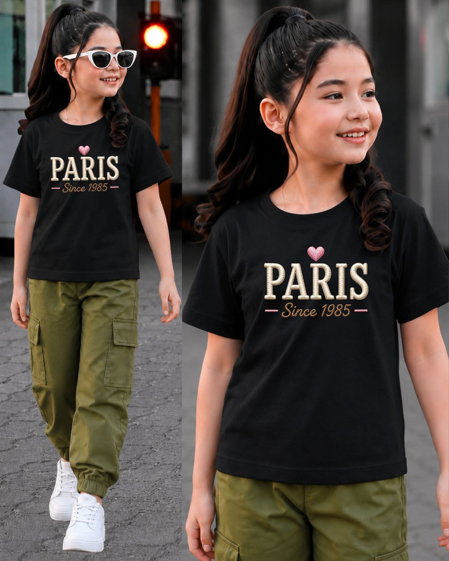 XDM-Elijah Kids Premium Cotton Terno Set | Makapal Cotton Shirt + Woven Cargo Jogger Pants