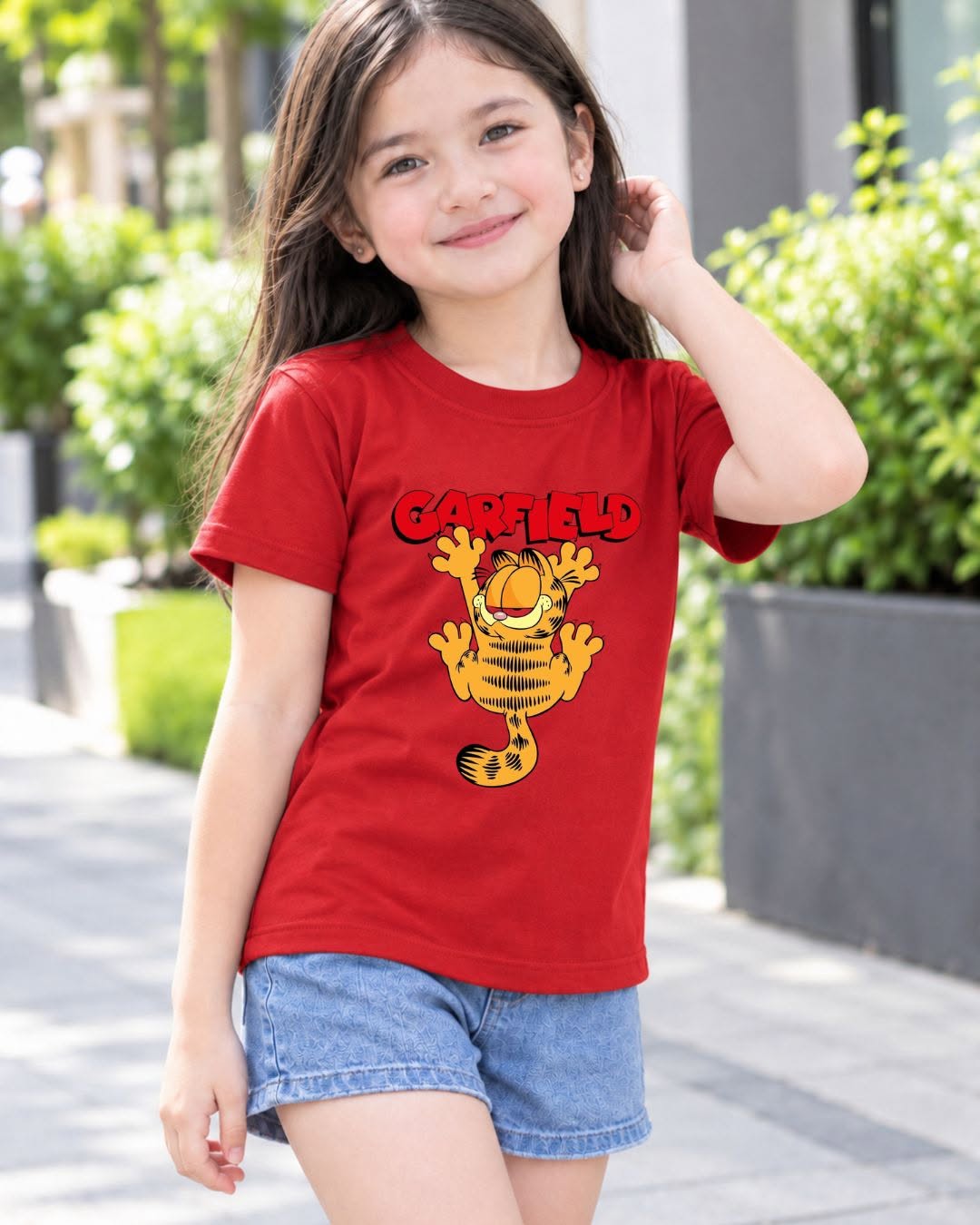 XDM-Kids Cotton Spandex Girls Basic Top  | Soft Stretchy Comfy Outfit | Buy 1 Take 2 Free