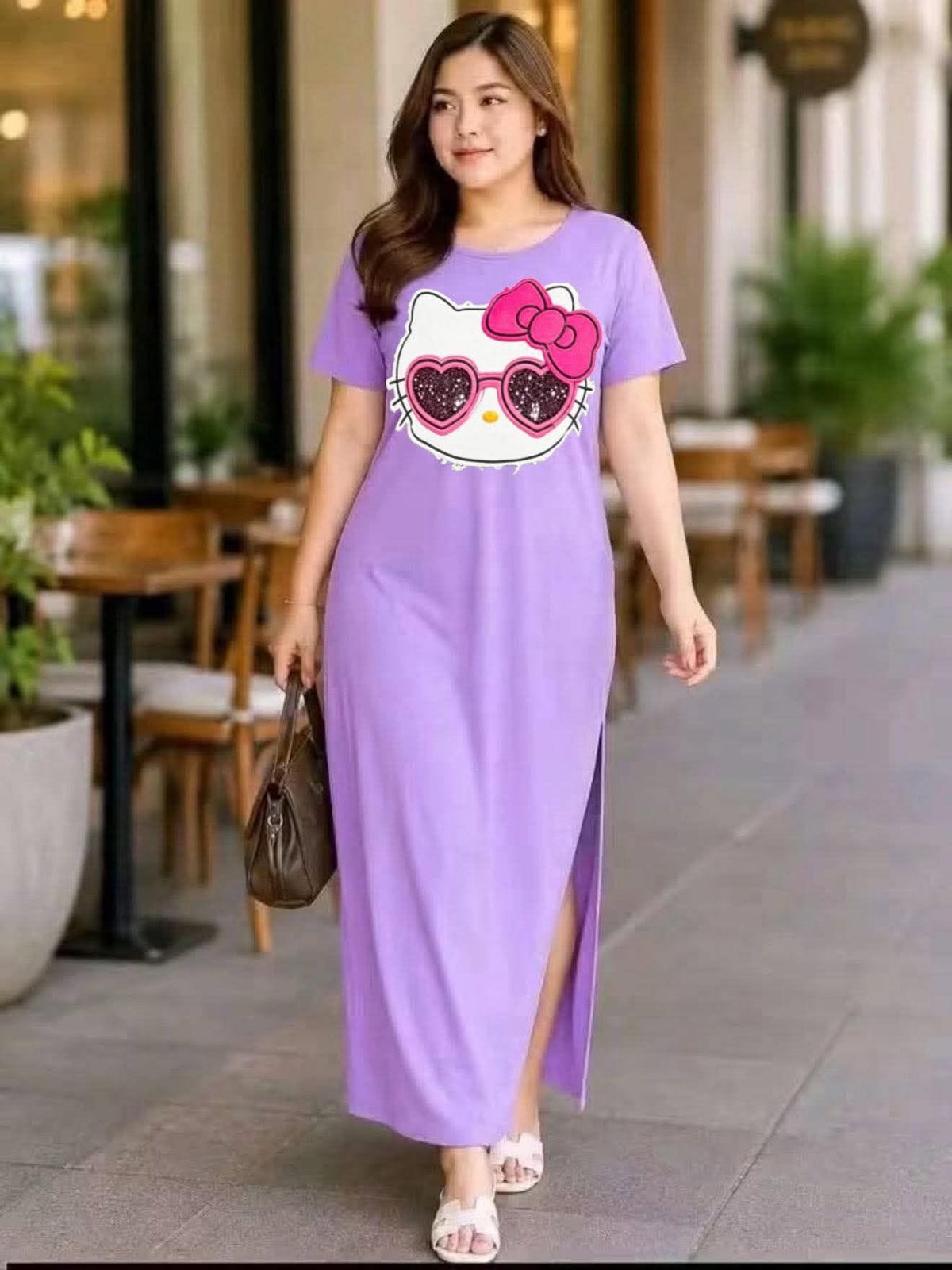 XDM-Serena Side Slit Maxi Plus Size