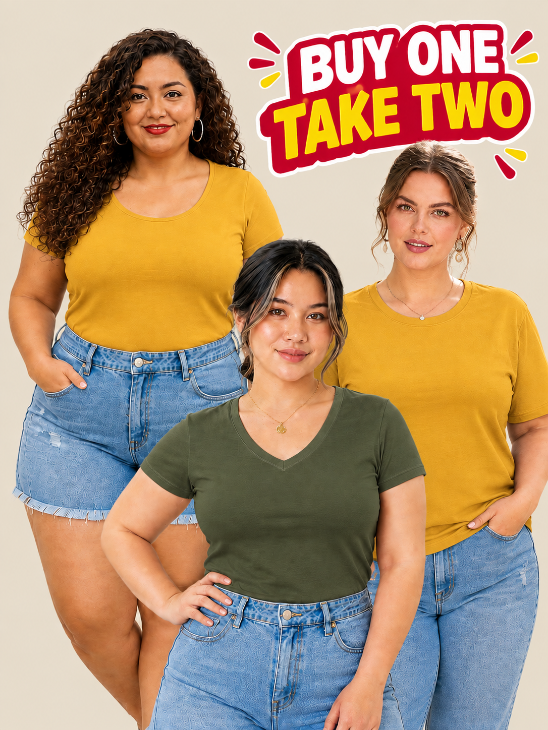 XDM-PLUS SIZE COTTON SPANDEX TOP FOR WOMEN |  |   STRETCHY COMFY CASUAL BASIC SHIRT