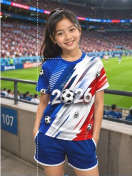 XDM-2026 Kids Soccer Jersey | Polydex Fabric |Football Fan Shirt | Soft, Lightweight & Breathable